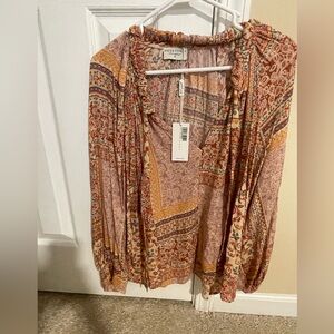 NWT Dress Forum Bohemian Blouse